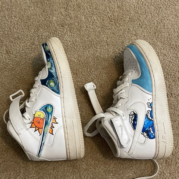 nike air force high tops custom